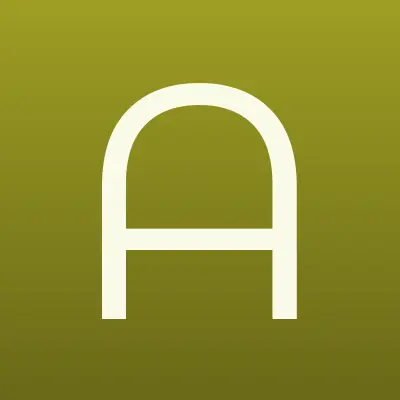 Алмила, сеть парикмахерских магазинов, лого-визитка
